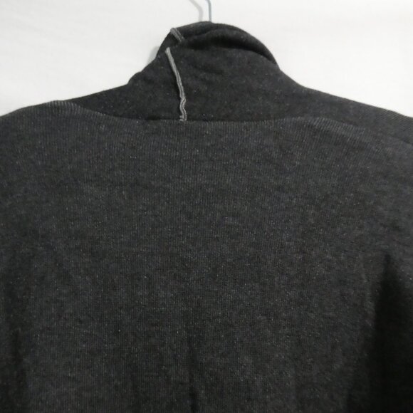 DYNAMITE | medium | Charcoal Long Sleeve Open Front Cardigan With Pockets | NWT - Picture 13 of 16